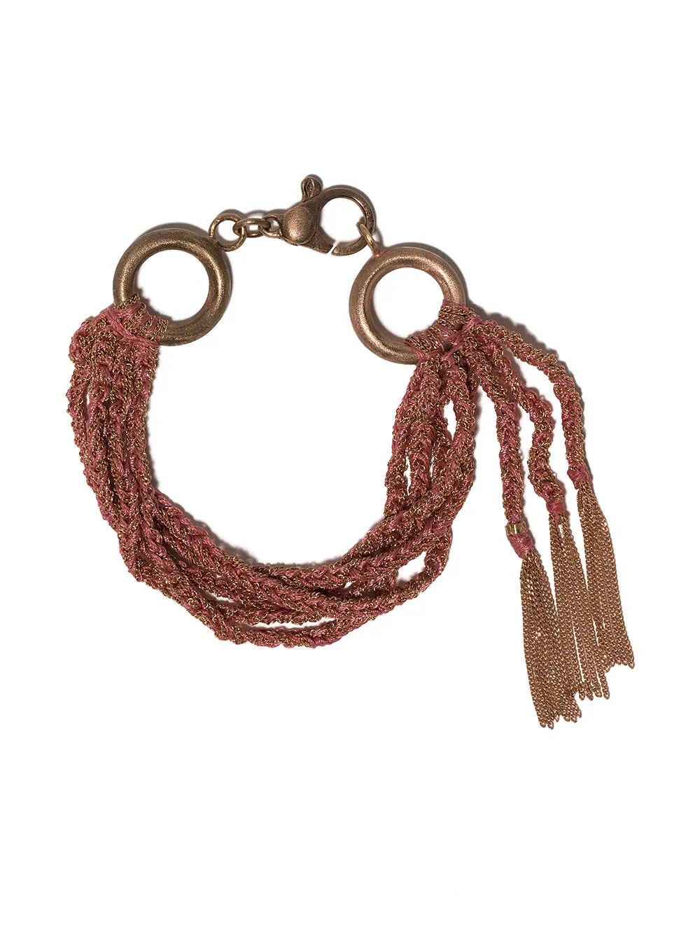 bracelet en or rose 18ct Lucky