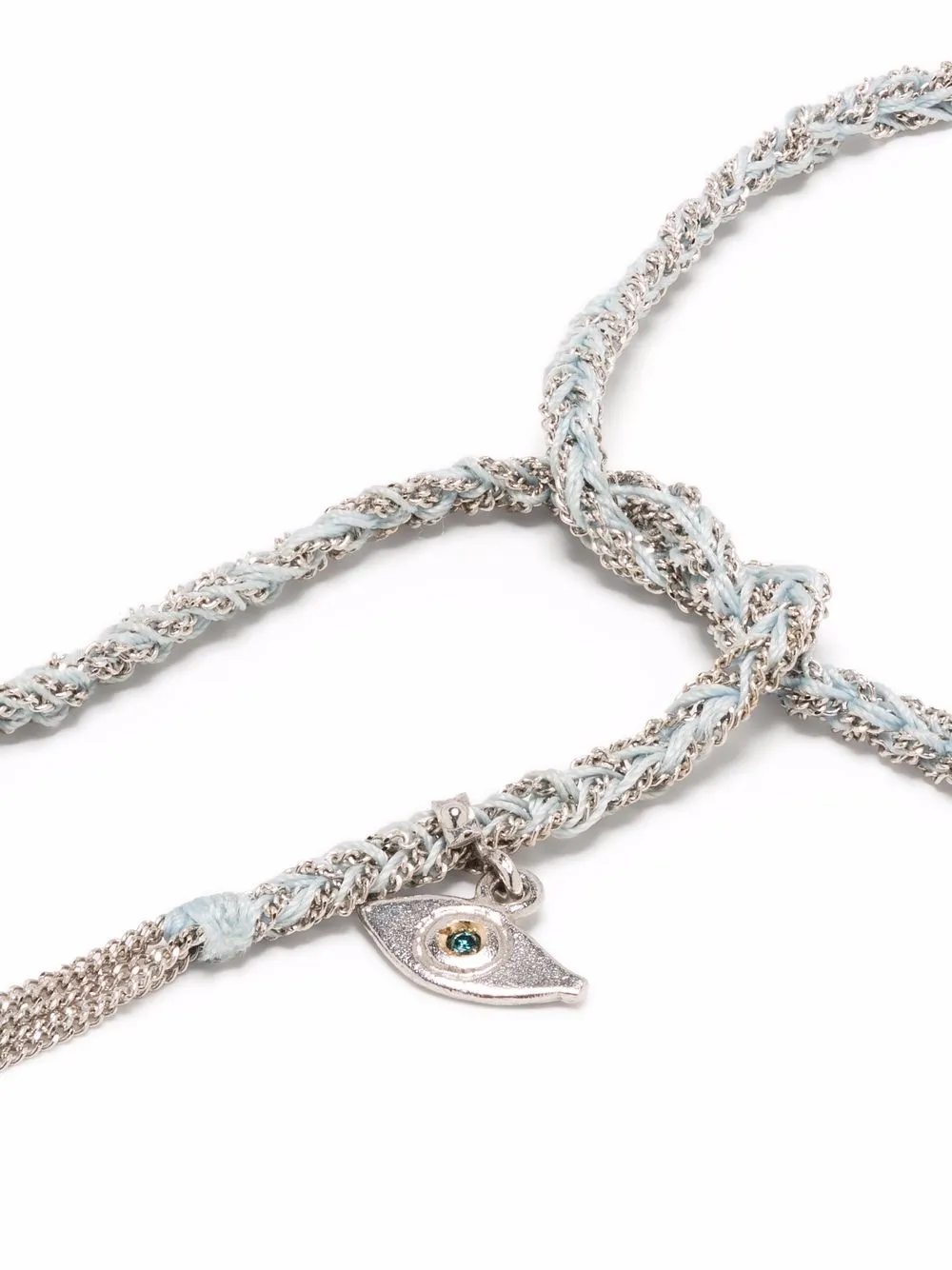Carolina Bucci Bracciale Lucky in oro bianco 18 carati | Alta gioielleria | Image 4