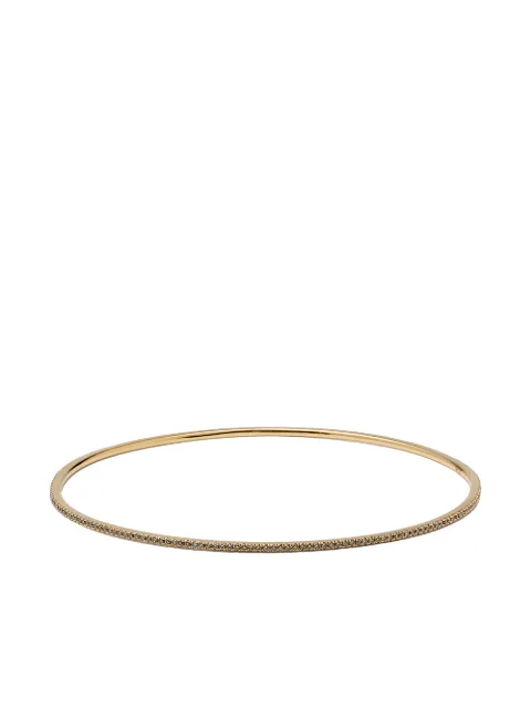 Carolina Bucci 18kt yellow gold diamond bangle