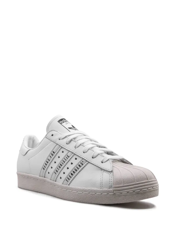 Adidas Superstar 80s Human Made White Sneakers White FARFETCH AO