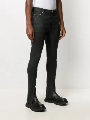 rick owens denim pants