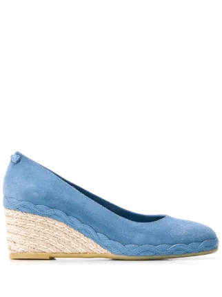 espadrille wedge pump