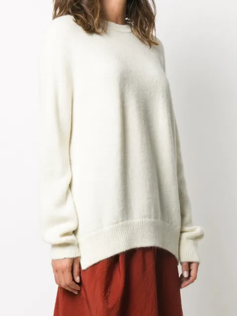 Christian Wijnants Slouchy Crew Neck Jumper Farfetch