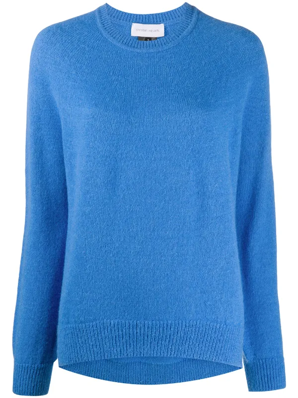 slouchy crew neck sweater