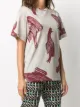 Christian Wijnants bird print T-shirt