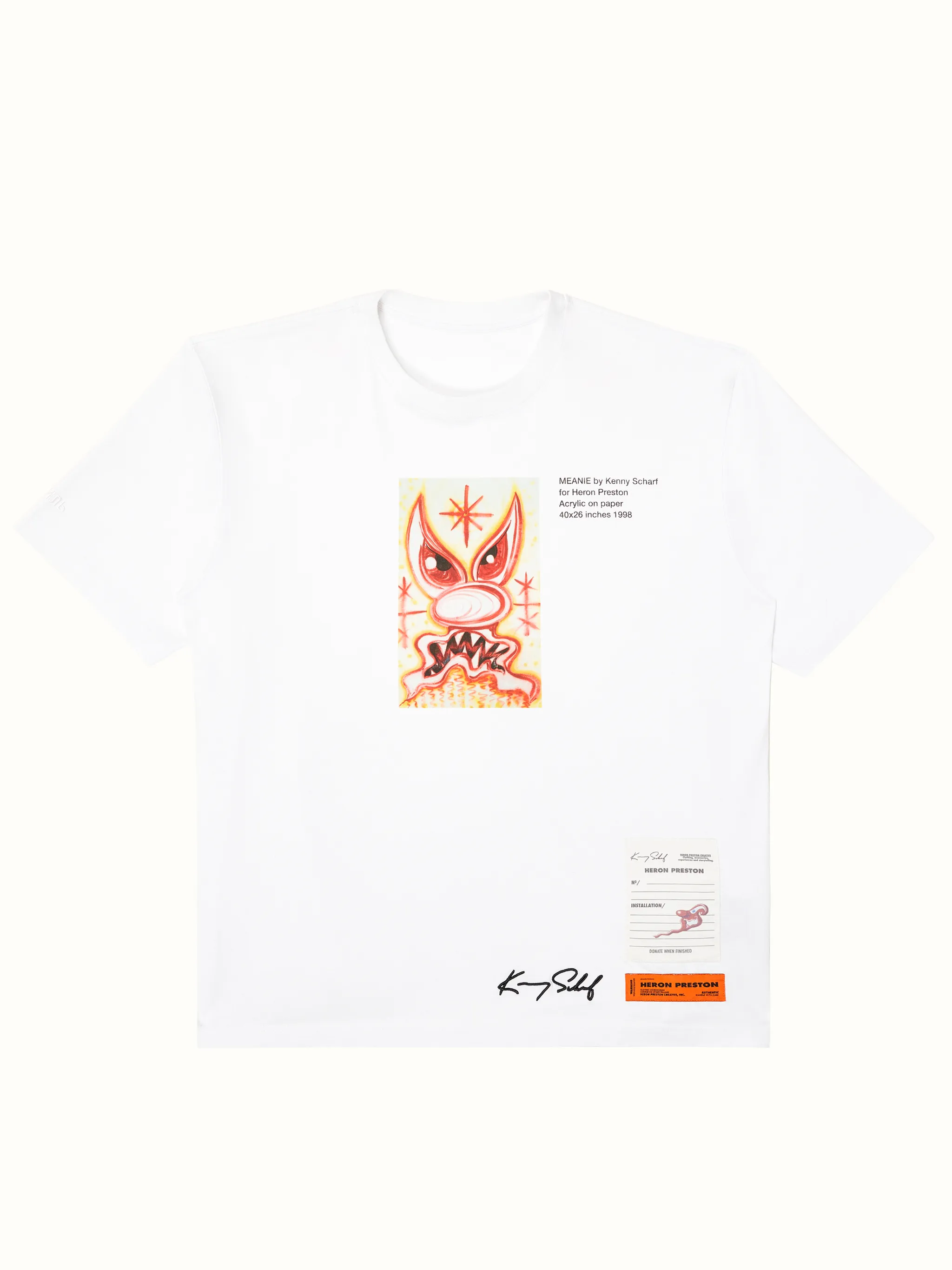 HP X KENNY SCHARF S/S T-SHIRT | HERON PRESTON® Official Site