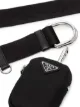 Prada logo pouch belt