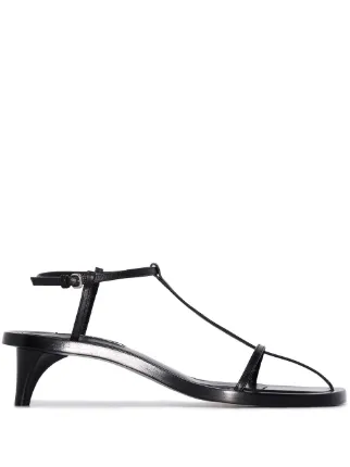 jil sander t strap sandal