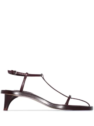 jil sander t strap sandal