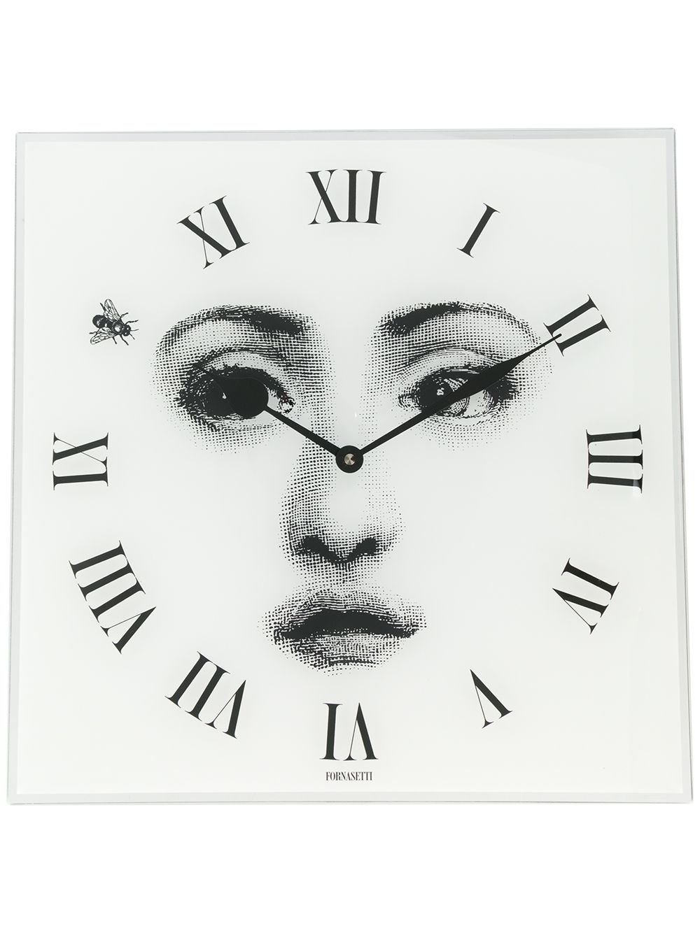 фото Fornasetti square face wall clock