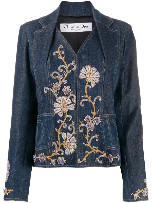 dior denim jacket womens