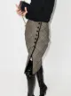 Image 2 of Saint Laurent check wool button-up pencil skirt