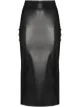 Image 1 of Saint Laurent latex-style pencil skirt