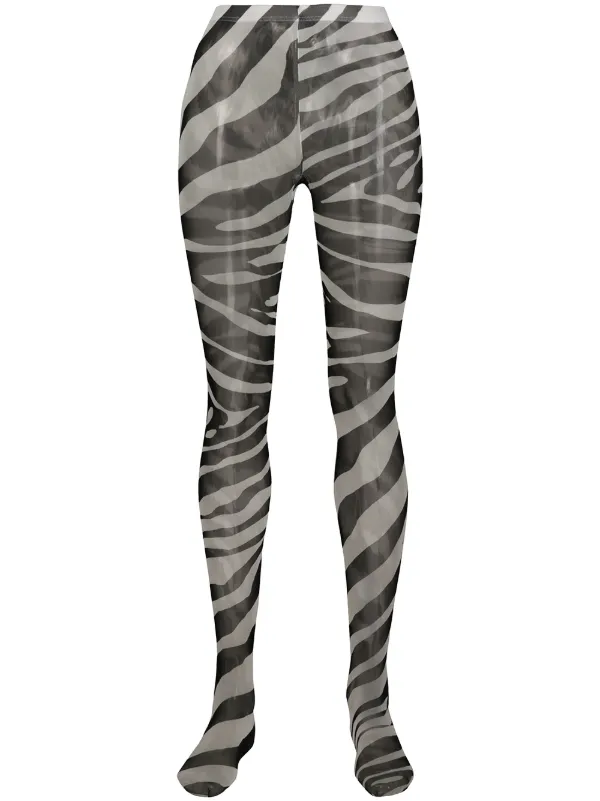 zebra print leggings