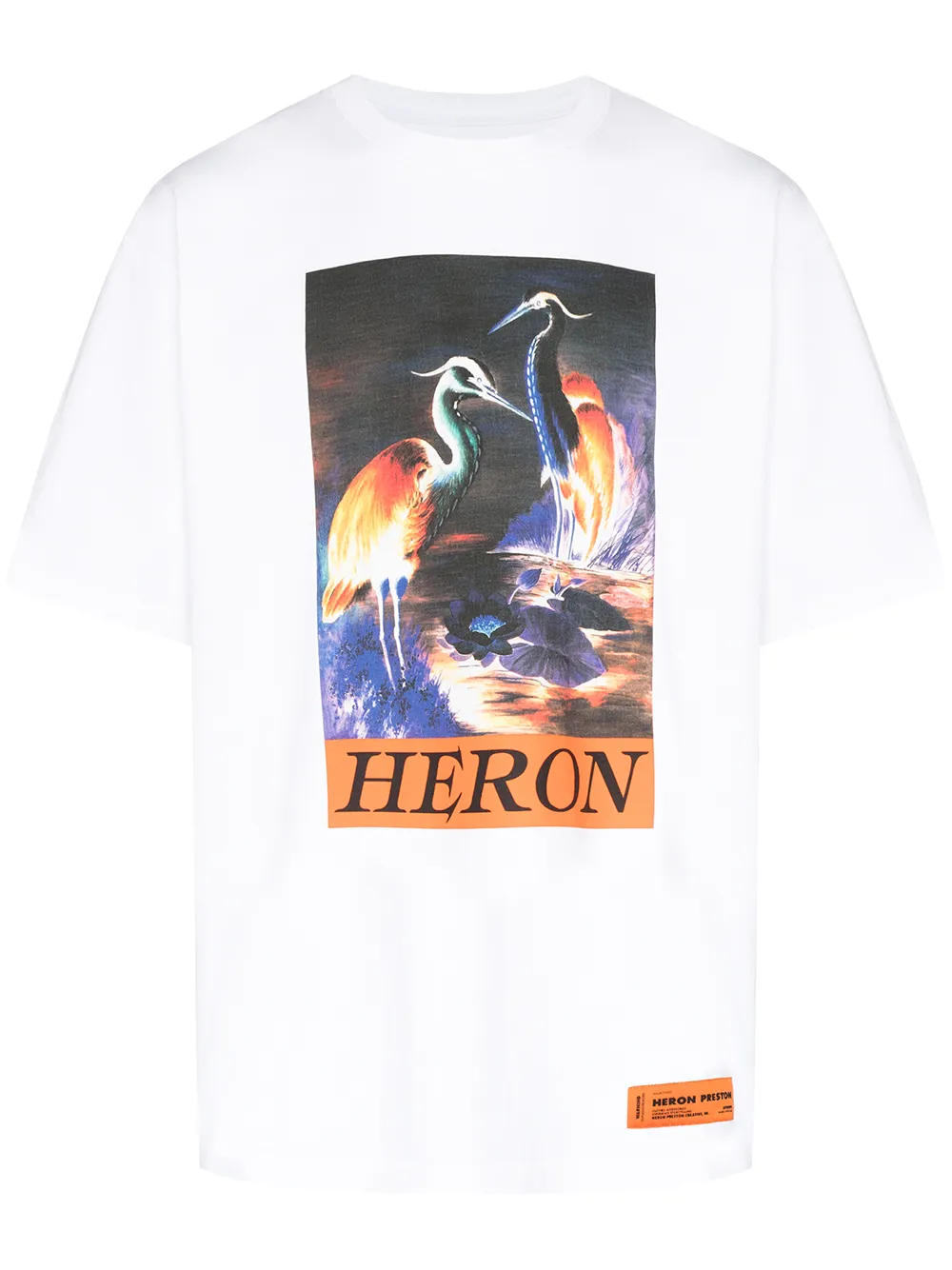 фото Heron preston футболка с принтом times