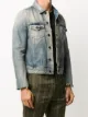 Saint Laurent stonewashed-effect denim jacket