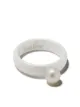 Image 1 of Etienne Perret pearl ceramic band ring