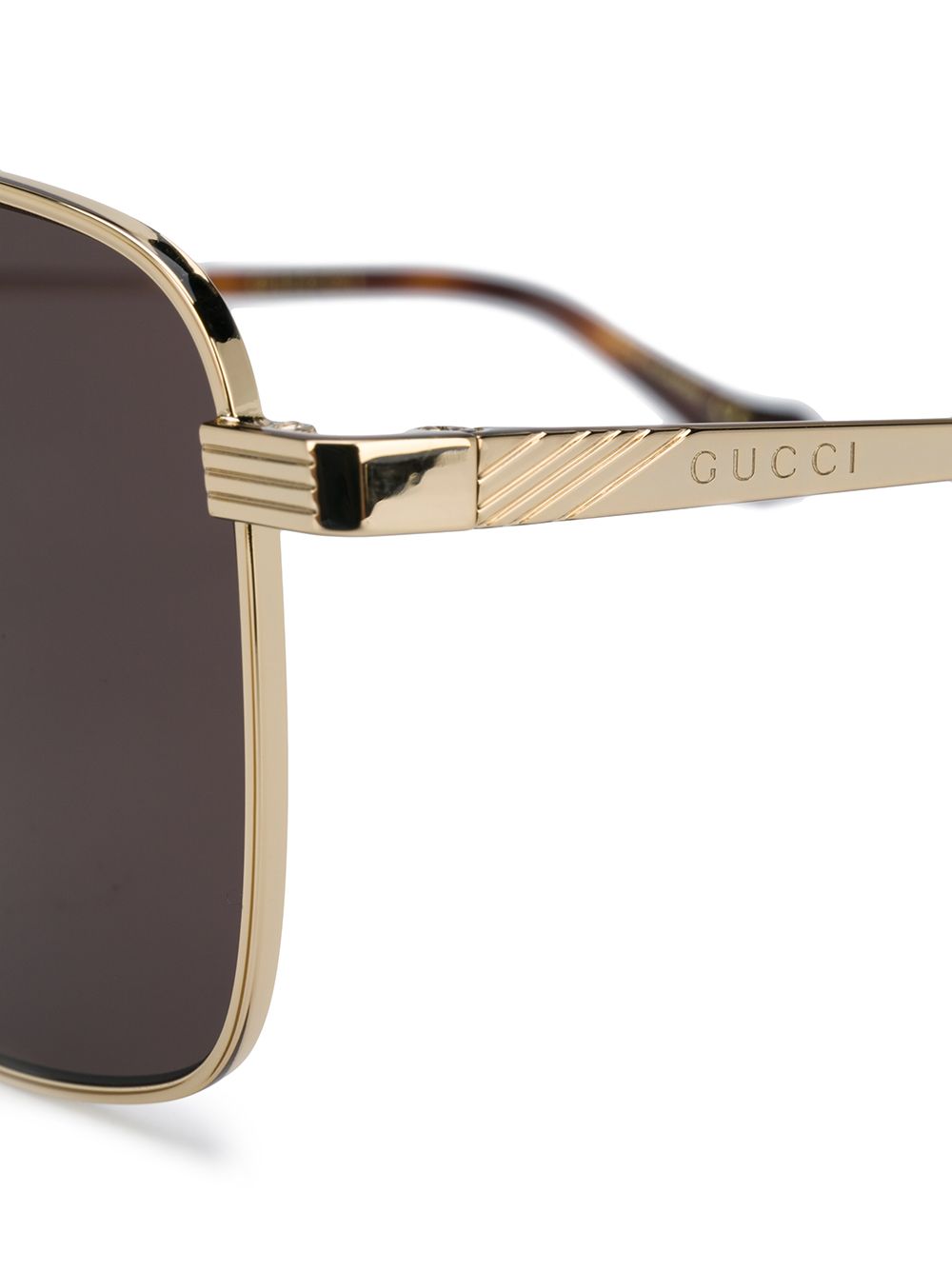 фото Gucci eyewear солнцезащитные очки-авиаторы