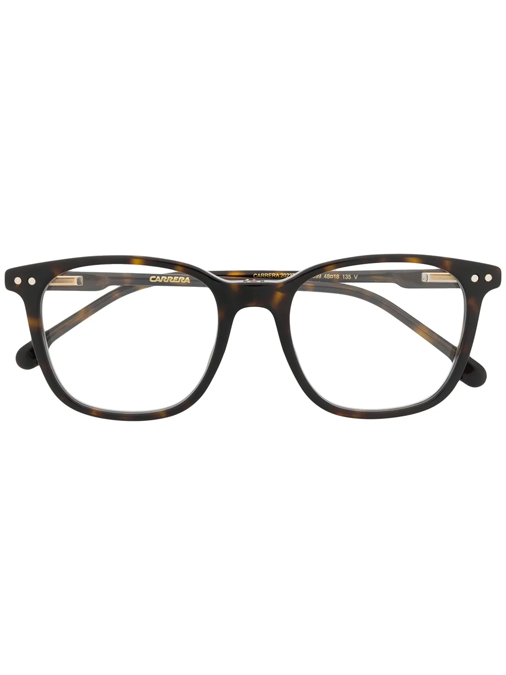 Carrera round-frame tortoiseshell glasses Carrera round-frame tortoiseshell glasses