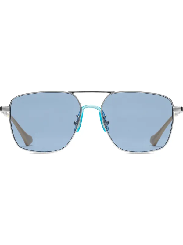 gucci metal aviator sunglasses