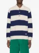 Gucci GG patch knitted polo shirt