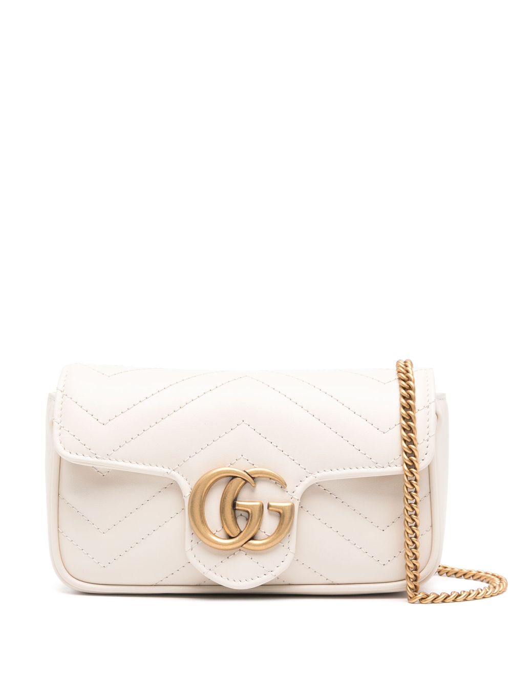 Gucci Super Mini GG Marmont Shoulder Bag - Farfetch