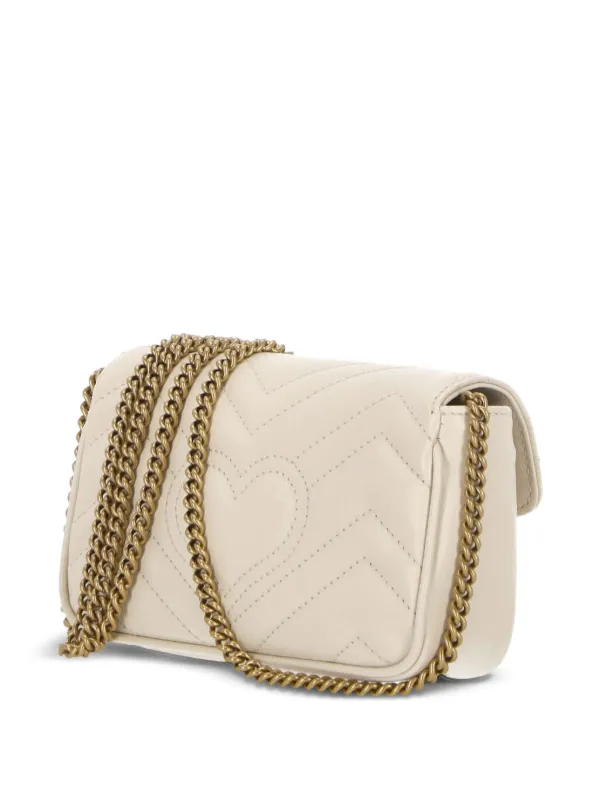 ショルダーバッグ・ポシェット Gucci Gg Marmont Super Mini Bag Authentic Gucci Marmont Multi Colored Super Mini Bag GG Rare