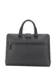 الصورة 1 من Salvatore Ferragamo حقيبة عمل بسحاب وملمس مميز