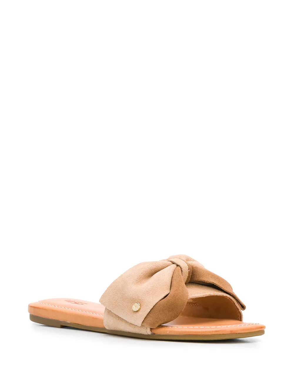 фото Ugg bow strap sliders