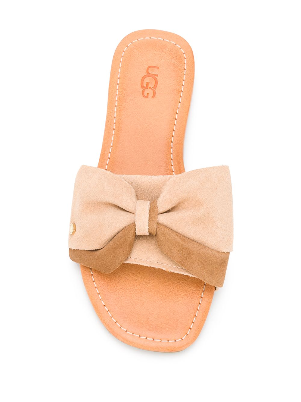 фото Ugg bow strap sliders