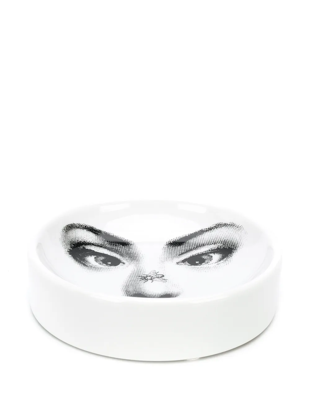 Fornasetti صحن بطبعة وجه | صحون وصواني للزينة | Image 2