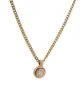 Christian Dior 1980s pre-owned crystal detailed charm necklace