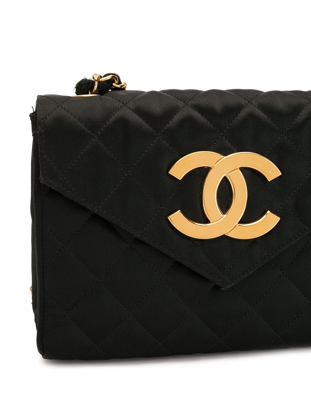 фото Chanel pre-owned стеганая сумка через плечо 1990-х годов