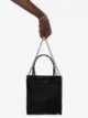 Prada logo-plaque tote bag
