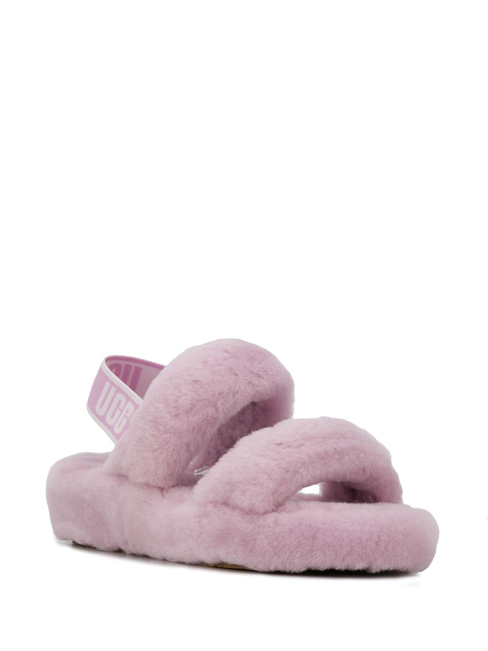 фото Ugg oh yeah textured slippers