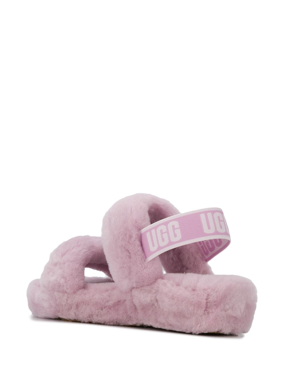 фото Ugg oh yeah textured slippers