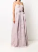 Zuhair Murad lace-bustier faille gown
