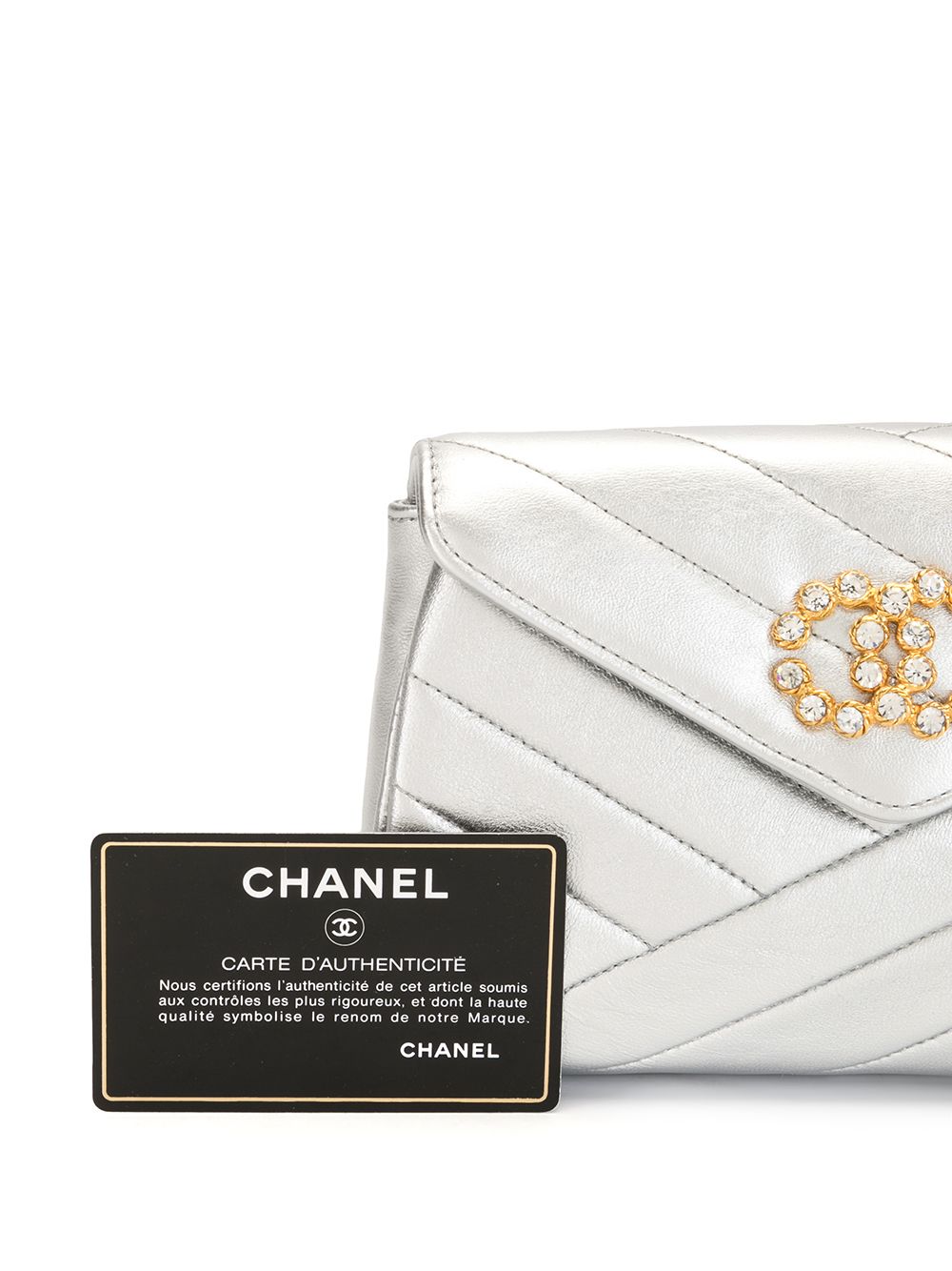 CHANEL bias quilt chain shoulder bag Women