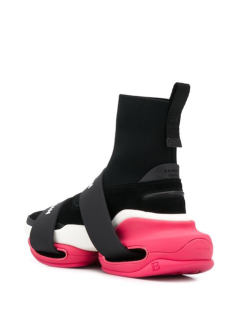 balmain bbold high top