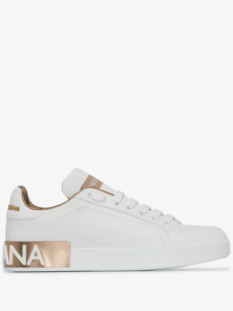 Dolce & Gabbana calfskin nappa Portofino sneakers
