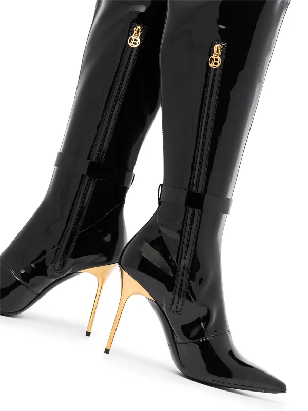 balmain thigh boots