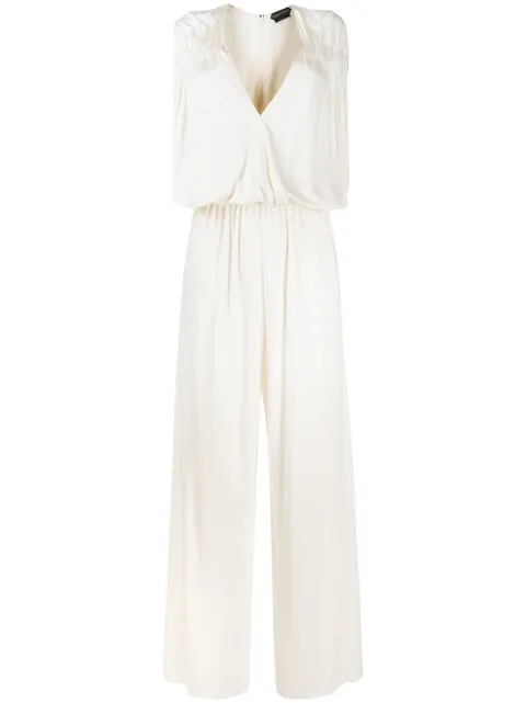 TOM FORD silk V-neck jumpsuit