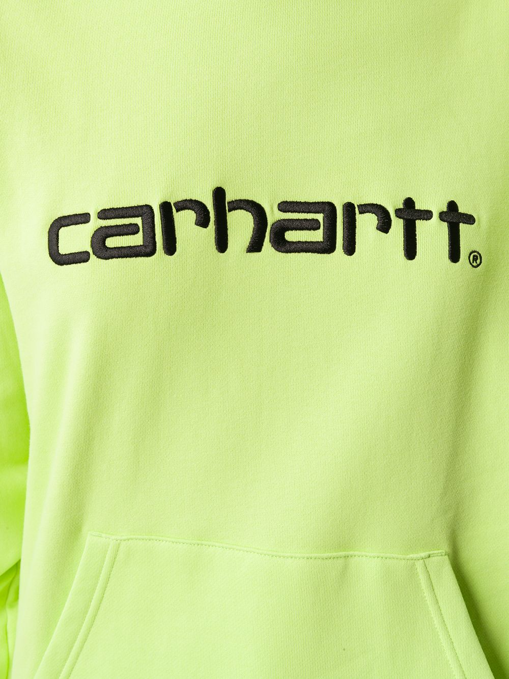 фото Carhartt wip толстовка с вышитым логотипом и капюшоном