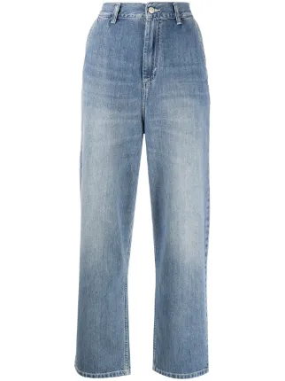 Carhartt WIP high-rise Wide Leg Cropped 