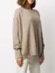 Brunello Cucinelli crew-neck side slits jumper