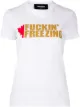 Image 1 of Dsquared2 slogan print T-shirt