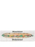 Moschino sandwich logo-print clutch bag - White