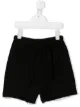 Image 1 of Touriste frayed drawstring-waist track shorts