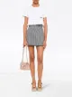 Image 2 of Miu Miu A-line gingham seersucker mini-skirt