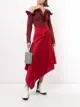 Image 2 of Marques'Almeida v-neck ruffle blouse